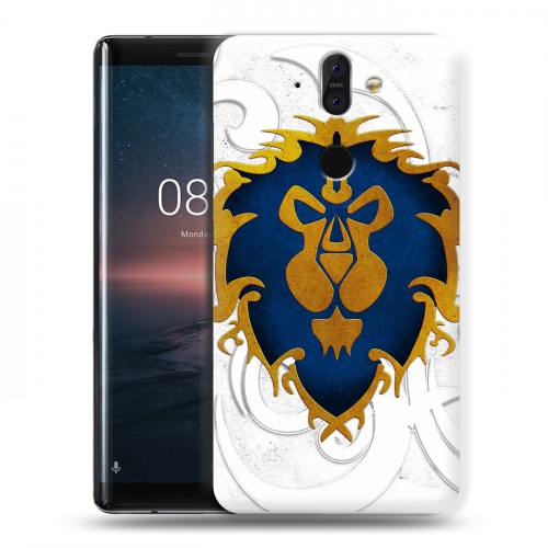 Дизайнерский пластиковый чехол для Nokia 8 Sirocco World of warcraft