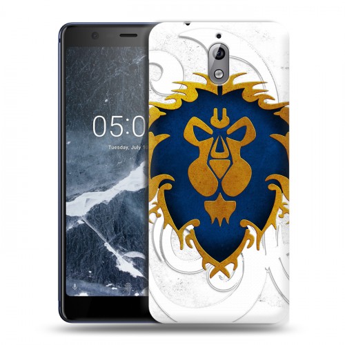 Дизайнерский пластиковый чехол для Nokia 3.1 World of warcraft