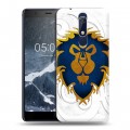 Дизайнерский пластиковый чехол для Nokia 5.1 World of warcraft