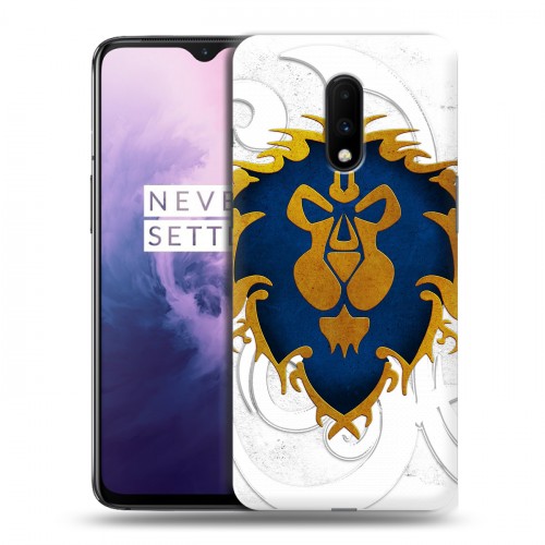 Дизайнерский пластиковый чехол для OnePlus 7 World of warcraft