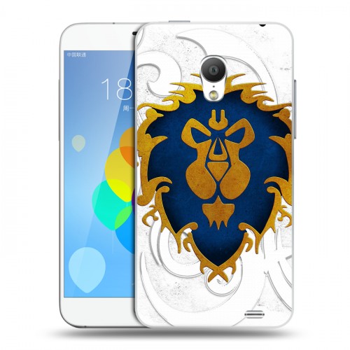 Дизайнерский силиконовый чехол для  Meizu MX3 World of warcraft