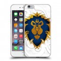 Дизайнерский силиконовый чехол для Iphone 6 Plus/6s Plus World of warcraft