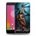 Дизайнерский силиконовый чехол для Lenovo K6 Diablo