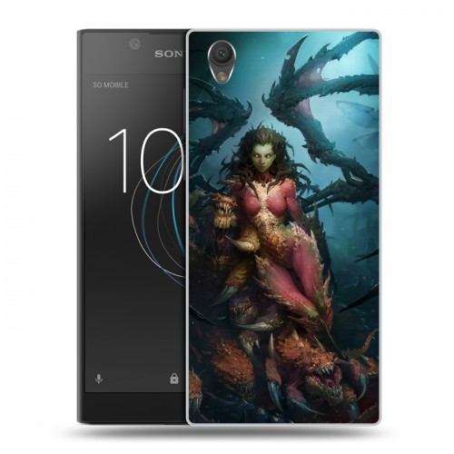 Дизайнерский пластиковый чехол для Sony Xperia L1 Diablo