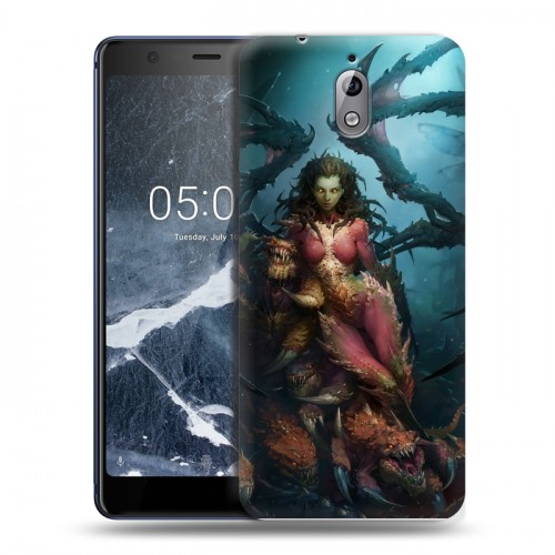 Дизайнерский силиконовый чехол для Nokia 3.1 Diablo