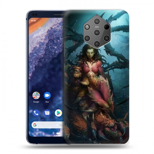 Дизайнерский силиконовый чехол для Nokia 9 PureView Diablo