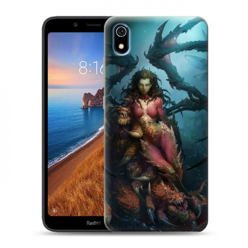 Дизайнерский силиконовый чехол для Xiaomi RedMi 7A Diablo