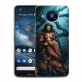 Дизайнерский силиконовый чехол для Nokia 8.3 Diablo