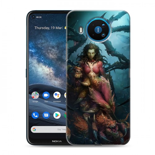 Дизайнерский силиконовый чехол для Nokia 8.3 Diablo