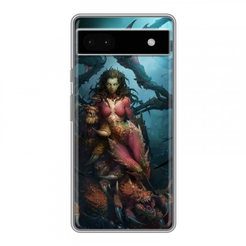 Дизайнерский силиконовый чехол для Google Pixel 6a Diablo