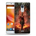 Дизайнерский пластиковый чехол для ZTE Blade X9 Diablo