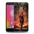 Дизайнерский силиконовый чехол для Lenovo K6 Diablo