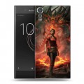 Дизайнерский пластиковый чехол для Sony Xperia XZs Diablo