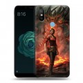 Дизайнерский силиконовый чехол для Xiaomi Mi A2 Diablo