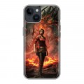 Дизайнерский пластиковый чехол для Iphone 14 Diablo