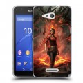 Дизайнерский пластиковый чехол для Sony Xperia E4g Diablo