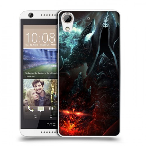 Дизайнерский силиконовый чехол для HTC Desire 626 Diablo