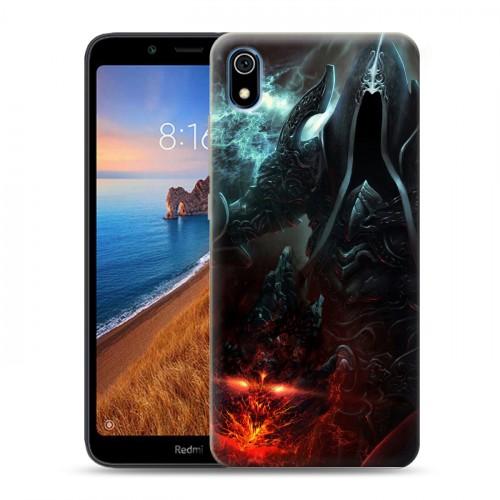 Дизайнерский силиконовый чехол для Xiaomi RedMi 7A Diablo