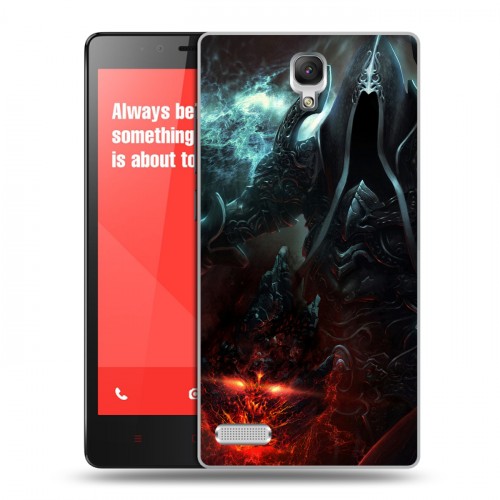 Дизайнерский силиконовый чехол для Xiaomi RedMi Note Diablo