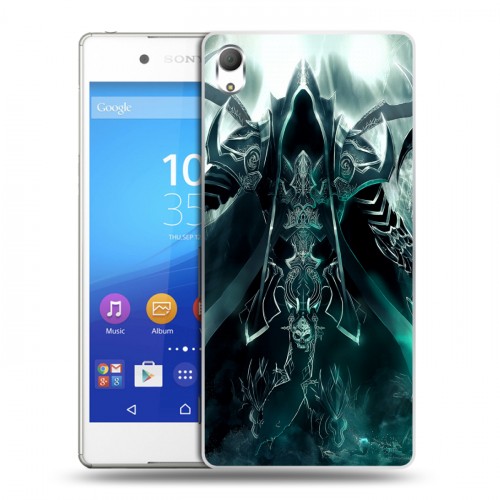 Дизайнерский пластиковый чехол для Sony Xperia Z3+ Diablo