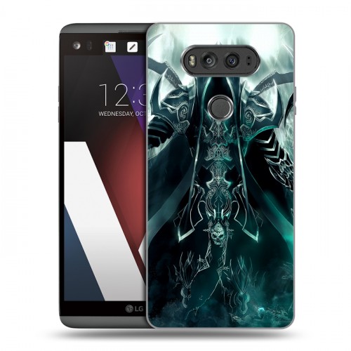 Дизайнерский пластиковый чехол для LG V20 Diablo