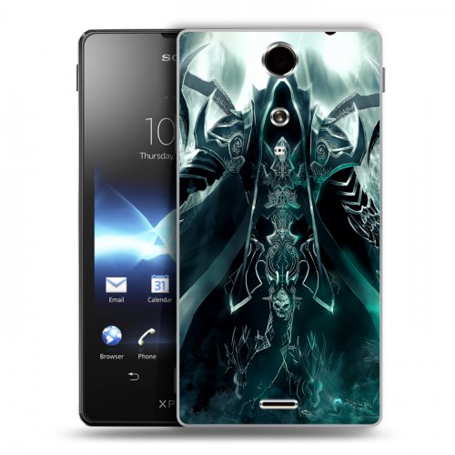 Дизайнерский пластиковый чехол для Sony Xperia TX Diablo