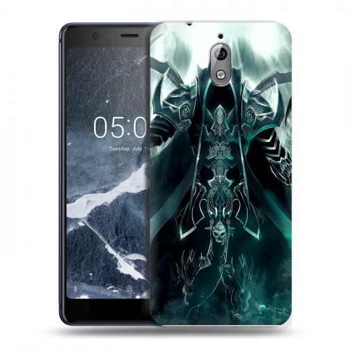 Дизайнерский силиконовый чехол для Nokia 3.1 Diablo