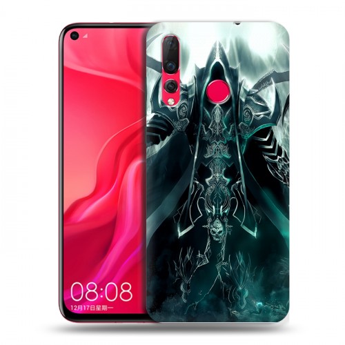 Дизайнерский пластиковый чехол для Huawei Nova 4 Diablo