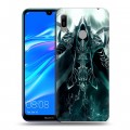 Дизайнерский пластиковый чехол для Huawei Y6 (2019) Diablo