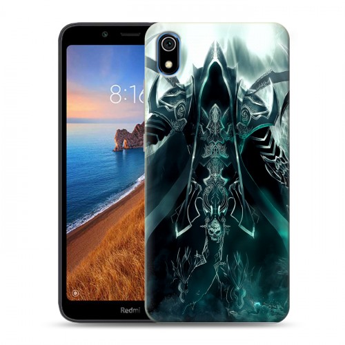 Дизайнерский силиконовый чехол для Xiaomi RedMi 7A Diablo