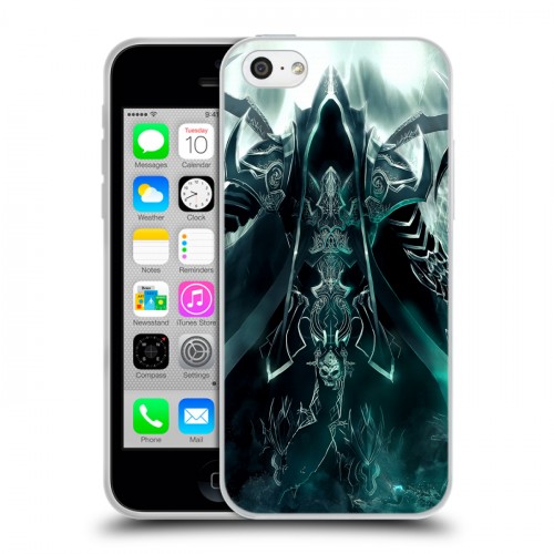 Дизайнерский пластиковый чехол для Iphone 5c Diablo