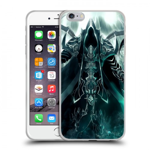 Дизайнерский силиконовый чехол для Iphone 6 Plus/6s Plus Diablo