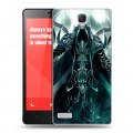 Дизайнерский пластиковый чехол для Xiaomi RedMi Note Diablo