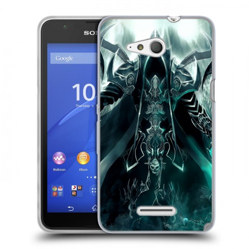 Дизайнерский пластиковый чехол для Sony Xperia E4g Diablo