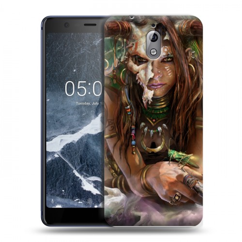 Дизайнерский силиконовый чехол для Nokia 3.1 Diablo