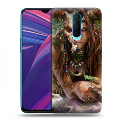 Дизайнерский пластиковый чехол для OPPO RX17 Pro Diablo