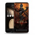 Дизайнерский пластиковый чехол для ASUS Zenfone Go Diablo