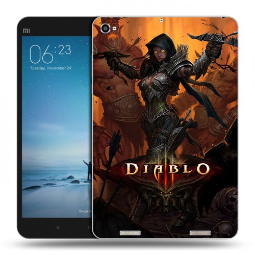 Дизайнерский силиконовый чехол для Xiaomi Mi Pad 2 Diablo