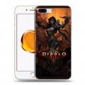 Дизайнерский пластиковый чехол для Iphone 7 Plus / 8 Plus Diablo