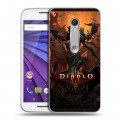 Дизайнерский пластиковый чехол для Lenovo Moto G Diablo