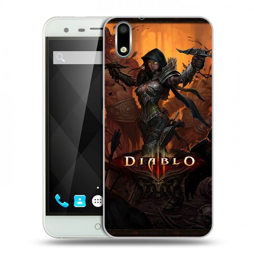 Дизайнерский пластиковый чехол для Ulefone Paris Diablo