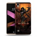 Дизайнерский силиконовый чехол для LG X Style Diablo