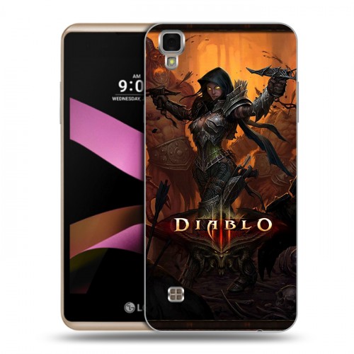 Дизайнерский силиконовый чехол для LG X Style Diablo