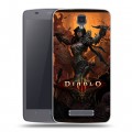 Дизайнерский силиконовый чехол для ZTE Blade L5 Diablo