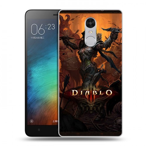 Дизайнерский силиконовый чехол для Xiaomi RedMi Pro Diablo