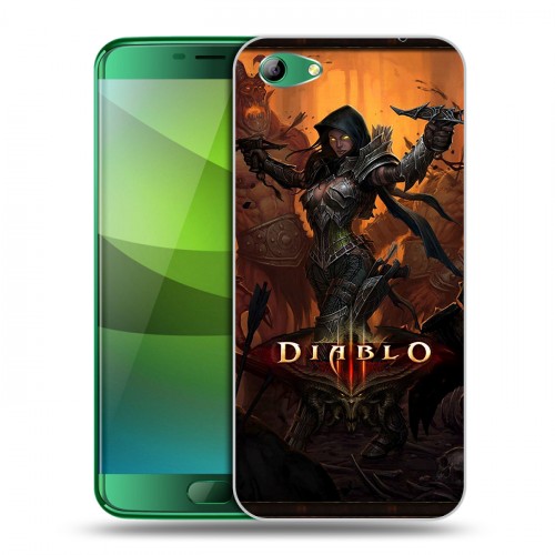 Дизайнерский силиконовый чехол для Elephone S7 Diablo