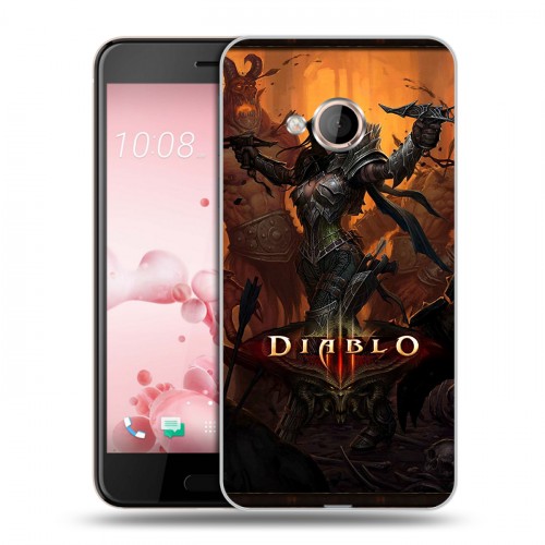 Дизайнерский силиконовый чехол для HTC U Play Diablo
