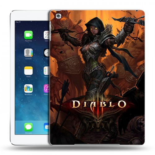Дизайнерский силиконовый чехол для Ipad (2017) Diablo