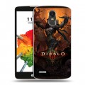 Дизайнерский пластиковый чехол для LG Stylus 3 Diablo