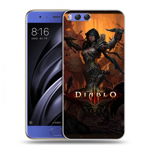 Дизайнерский пластиковый чехол для Xiaomi Mi6 Diablo